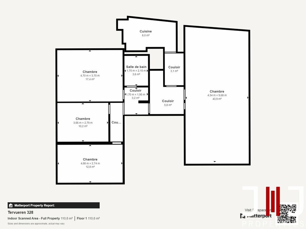 Flat for rent in Sint-Pieters-Woluwe