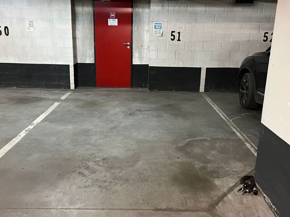 Parking intérieur à louer à Bruxelles